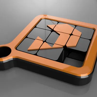 Móc Khóa Xếp Hình 8 - Logo Printables