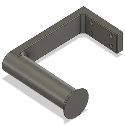 Một kiểu giá đỡ cuộn dây tóc gắn mái nhà khác