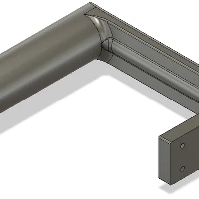 Một kiểu giá đỡ cuộn dây tóc gắn mái nhà khác