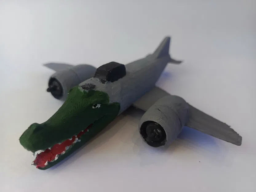 Mô Hình 3D Bombardiro Crocodillo - Image 5