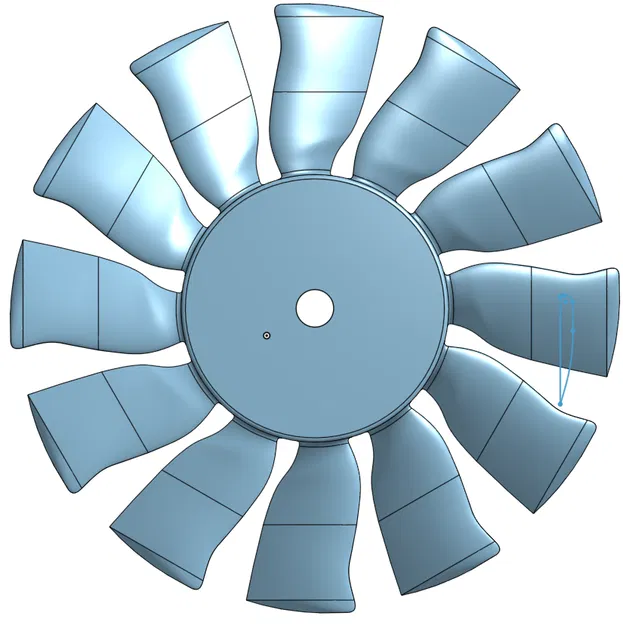 Cánh Quạt EDF 90mm 12 Lưỡi - Image 1