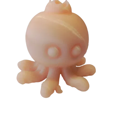 Mô Hình 3D Bluberinni Octopussini - Tạo Bởi AI