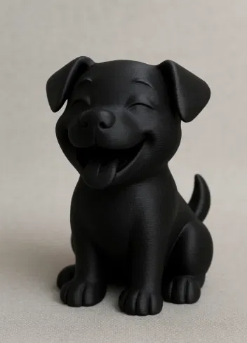 Mô Hình Chó Ngồi Dễ Thương - Image 1