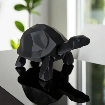 Rùa Low Poly Đang Đi