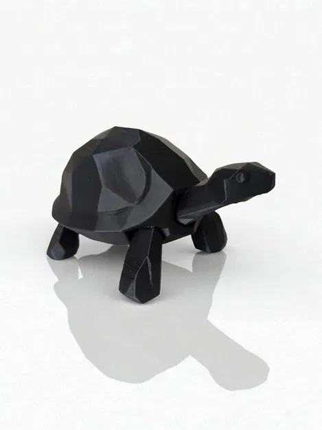 Rùa Low Poly Đang Đi - Image 5