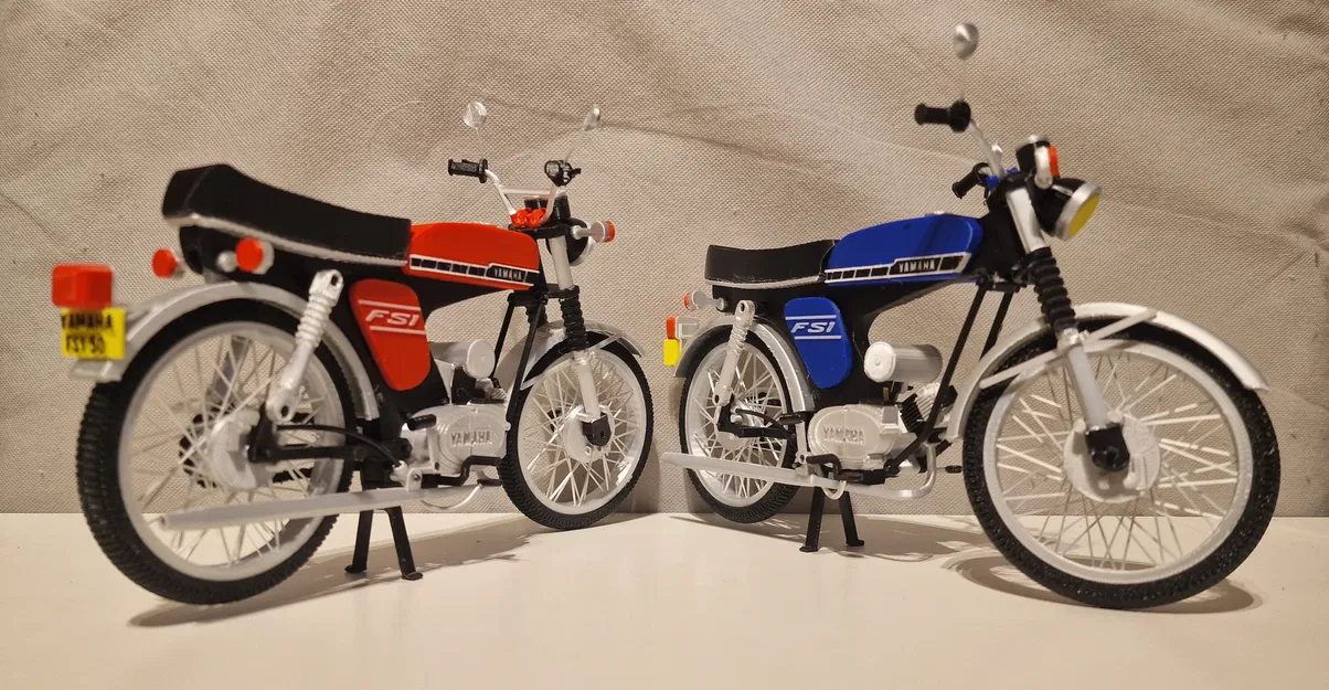Mô hình Yamaha FS1 (mod 378) 1973 - 1979 tỉ lệ 1:8 - Image 6