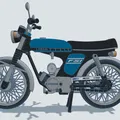 Mô hình Yamaha FS1 (mod 378) 1973 - 1979 tỉ lệ 1:8 - Thumbnail 11