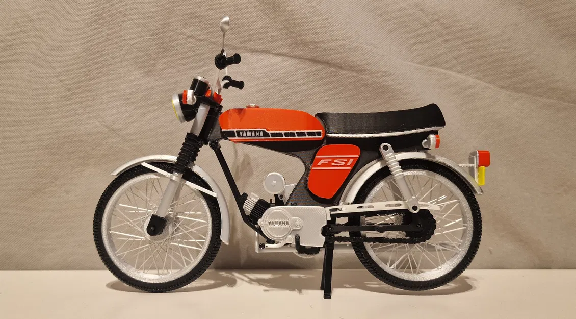 Mô hình Yamaha FS1 (mod 378) 1973 - 1979 tỉ lệ 1:8 - Image 12