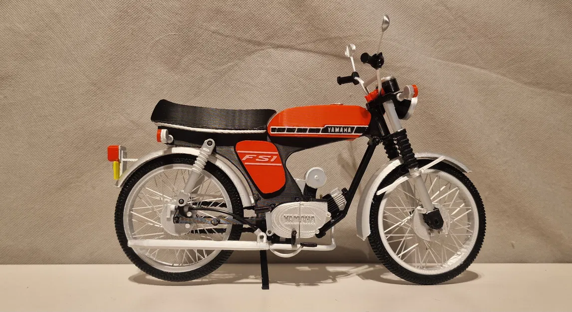 Mô hình Yamaha FS1 (mod 378) 1973 - 1979 tỉ lệ 1:8 - Image 14