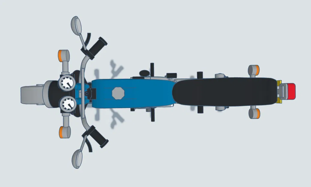 Mô hình Yamaha FS1 (mod 378) 1973 - 1979 tỉ lệ 1:8 - Image 17