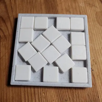 Câu đố xếp 17 ô vuông