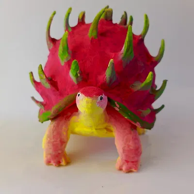 Mô Hình 3D Torrtuginni Dragonfrutinni Tạo Bởi AI