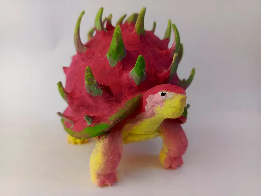 Mô Hình 3D Torrtuginni Dragonfrutinni Tạo Bởi AI - Image 5