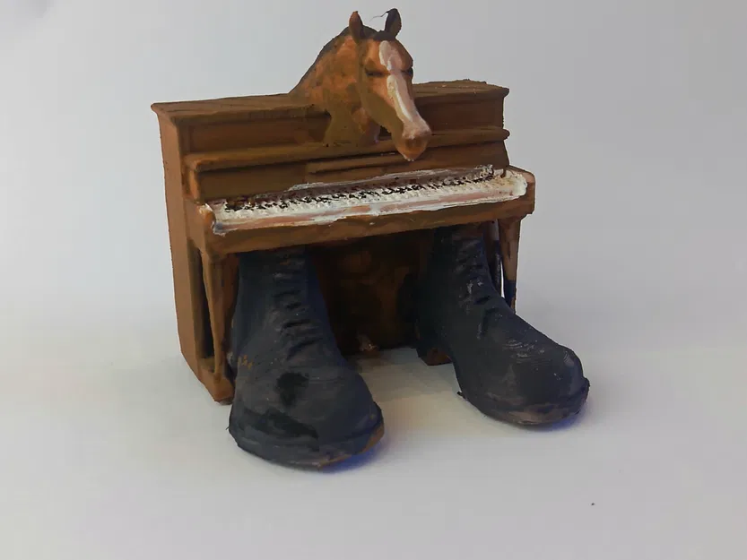 Mô Hình 3D Ecco Cavallo Virtuoso Tạo Bởi AI - Image 1