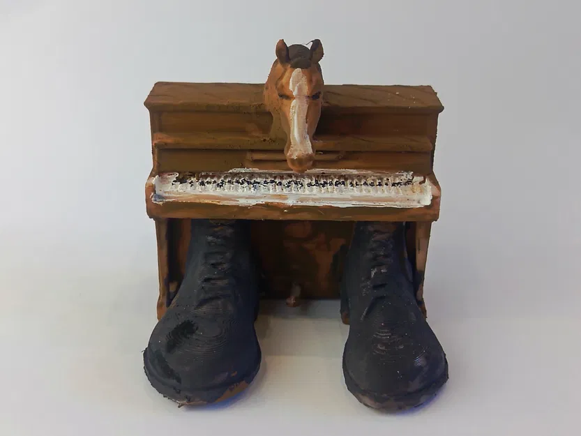 Mô Hình 3D Ecco Cavallo Virtuoso Tạo Bởi AI - Image 2