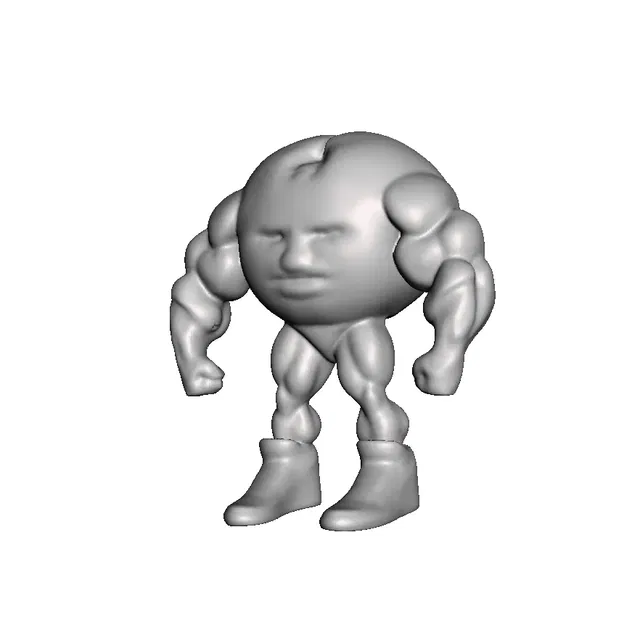 Mô hình 3D U din din di din dun ma din din din dun do AI tạo - Image 2