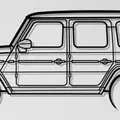 Tranh Treo Tường AMG G 63 phiên bản Silhouette - Thumbnail 1