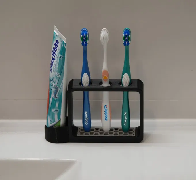 Giá Đỡ Bàn Chải Đánh Răng V2 - Cho 2, 3 và 4 Bàn Chải - Image 1