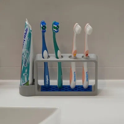 Giá Đỡ Bàn Chải Đánh Răng V2 - Cho 2, 3 và 4 Bàn Chải