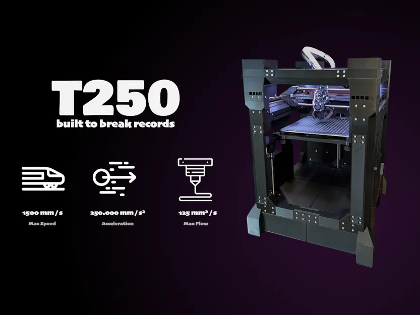 T250 - Máy in 3D Nhanh nhất Thế giới - Image 1