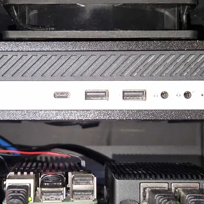 Giá Đỡ Rack 10" 1U Cho HP Elitedesk Mini Có Khe Keystone