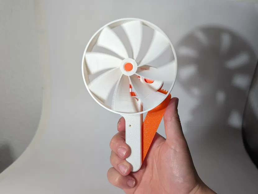 Quạt Động Cơ Bánh Răng Đẩy - Image 1