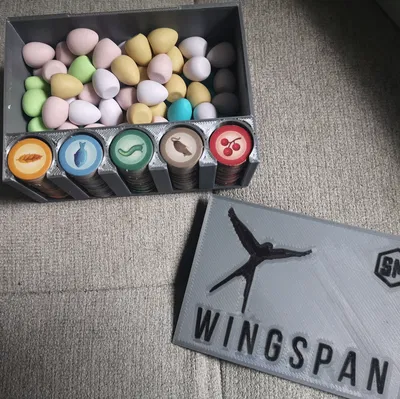 Hộp Trứng và Token Wingspan Remix