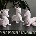 Rồng Module Low Poly (>240 Tổ Hợp) - Thumbnail 1