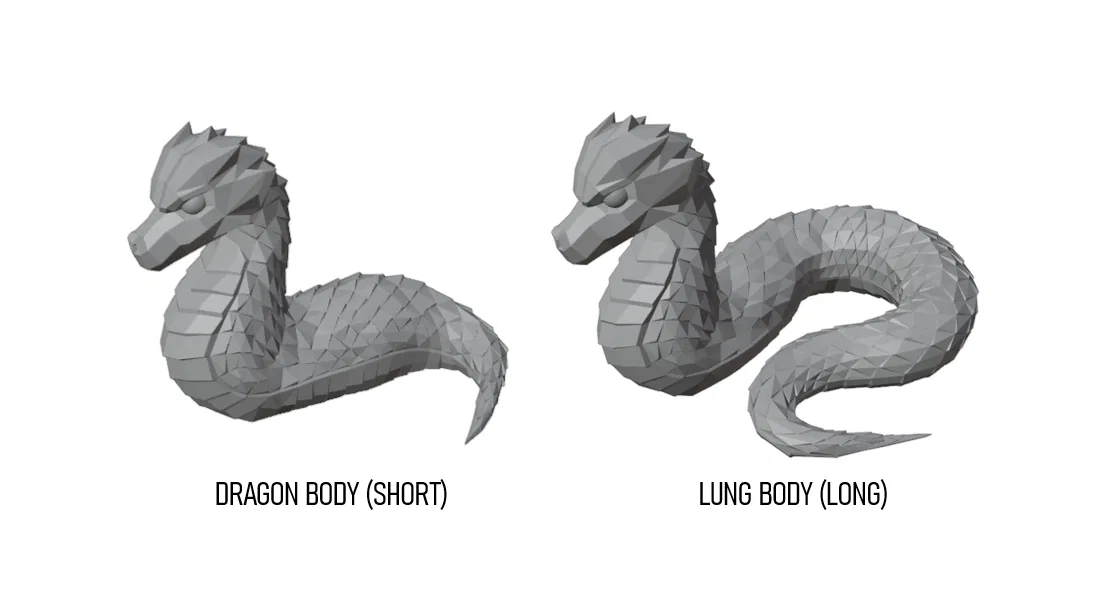Rồng Module Low Poly (>240 Tổ Hợp) - Image 5