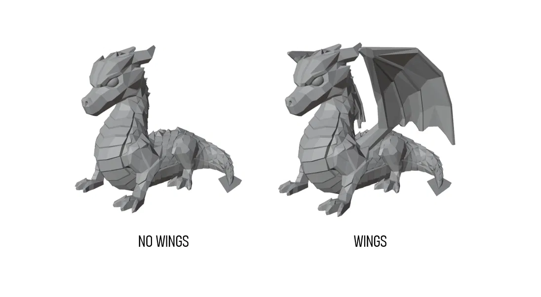 Rồng Module Low Poly (>240 Tổ Hợp) - Image 6