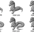 Rồng Module Low Poly (>240 Tổ Hợp) - Thumbnail 8