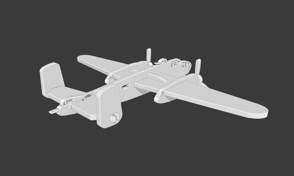 Bộ Kit Mô Hình B-25J Mitchell - Image 3