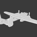 Bộ Kit Mô Hình B-25J Mitchell - Thumbnail 3