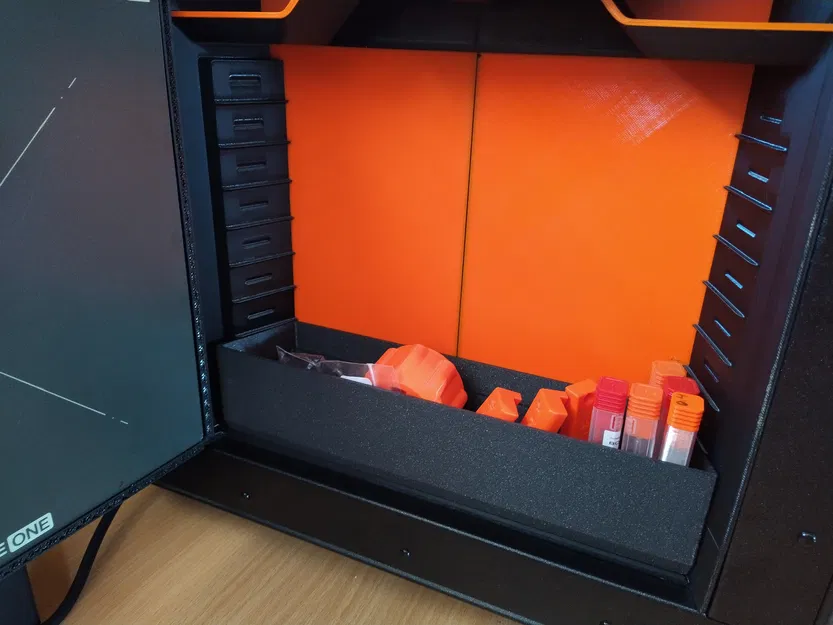 Khay Đáy Sâu Hơn Cho Hộp Đựng Bên Hông Prusa Core One - Image 1