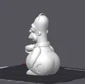Mô hình Homer Simpson Dumpy DeskBuddy để bàn - Thumbnail 3