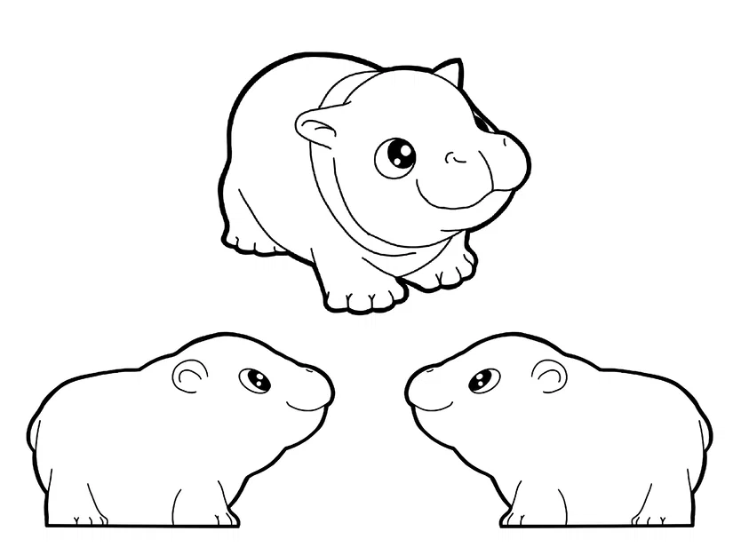 Tê Giác Con Dễ Thương - Image 3