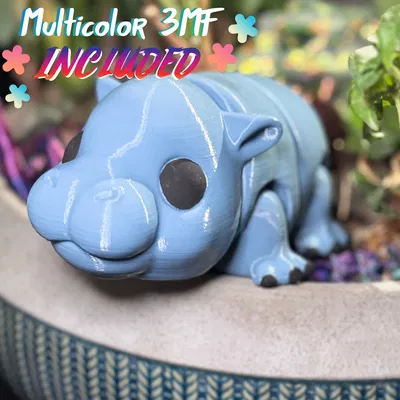 Hà Mã Con Khớp Khớp "Moo Deng" Phiên Bản Nghệ Thuật!