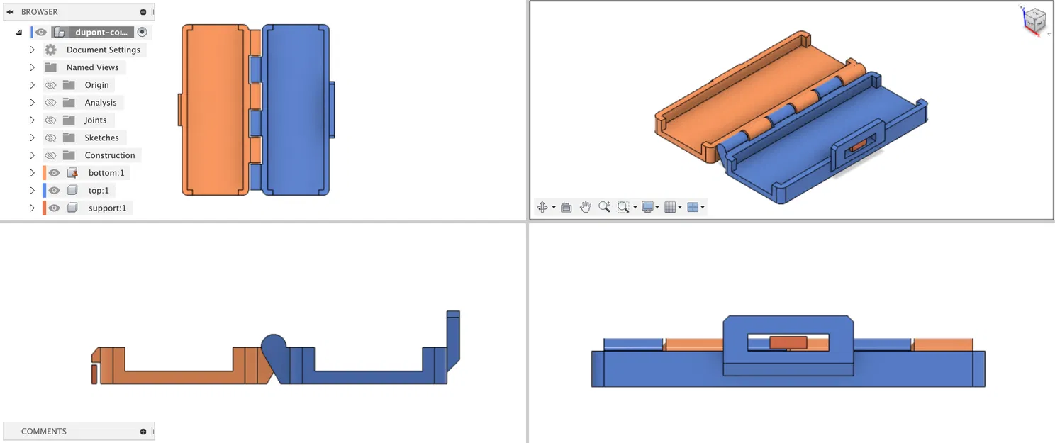 Nắp Gập Cho Đầu Nối Dupont - Image 3