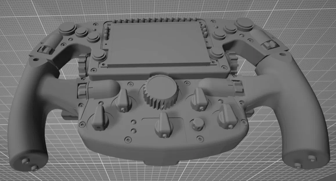 Mô hình vô lăng F1 Ferrari đã sửa đổi để in 3D - Image 3