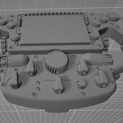 Mô hình vô lăng F1 Ferrari đã sửa đổi để in 3D