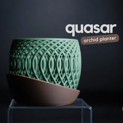 Chậu lan Quasar · Thiết kế tối giản hiện đại