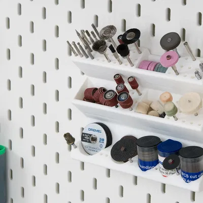 Giá đỡ mũi khoan Dremel / Rotary tool SKADIS kèm file FreeCAD