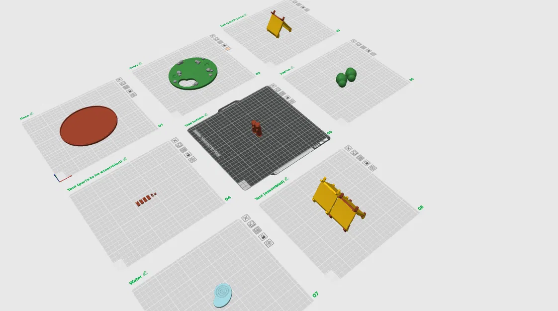 Mô hình Diorama cho Động vật Flexi Dễ Thương, Phiên bản Capybara - Image 3