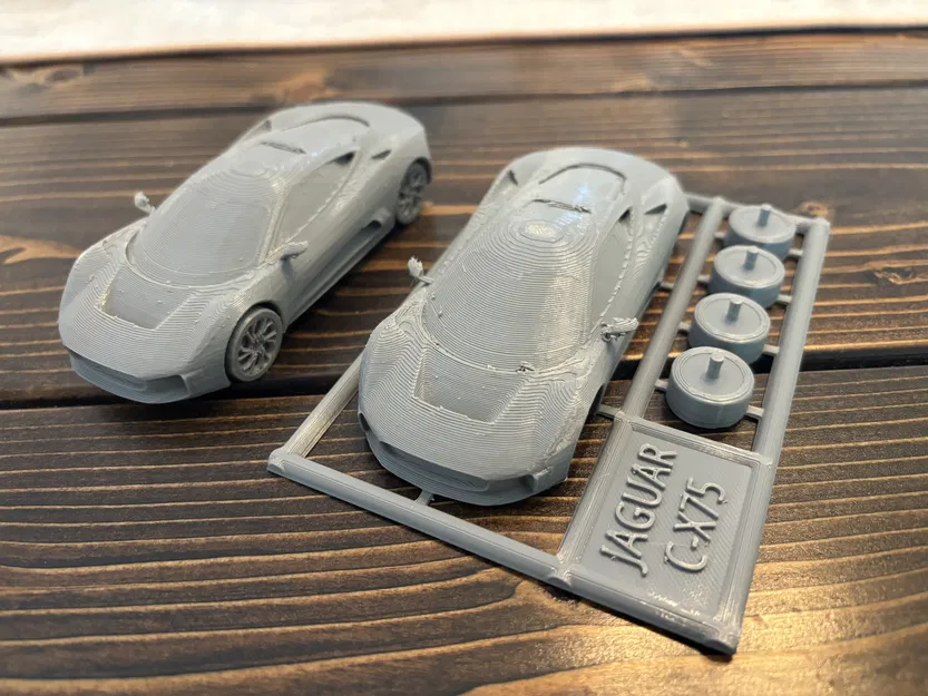 Bộ Mô Hình Xe Jaguar C-X75 Tỷ Lệ 1/43 - Image 1