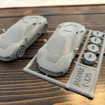 Bộ Mô Hình Xe Jaguar C-X75 Tỷ Lệ 1/43