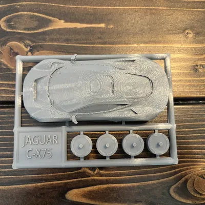 Bộ Mô Hình Xe Jaguar C-X75 Tỷ Lệ 1/43