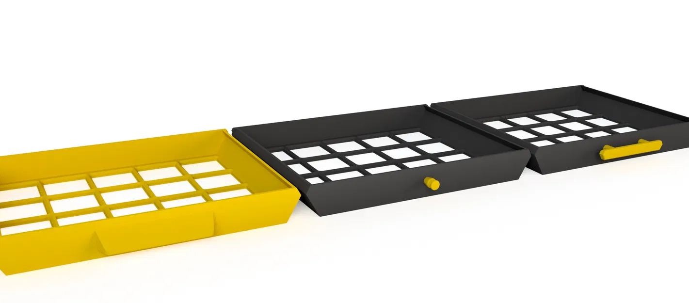 Ngăn Kéo Dưới Bàn - Gridfinity - Image 2