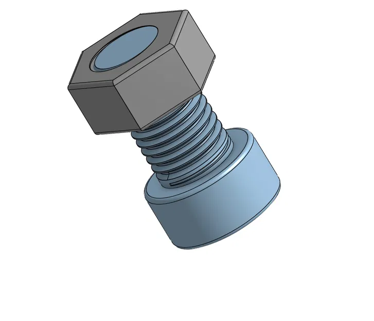 Vít và Đai ốc M20-1 Ren Mịn - Image 1