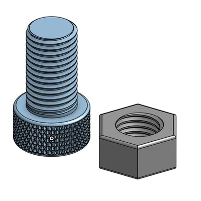 Vít và Đai ốc M20-1 Ren Mịn