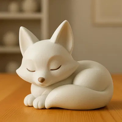 Mô Hình 3D Con Cáo